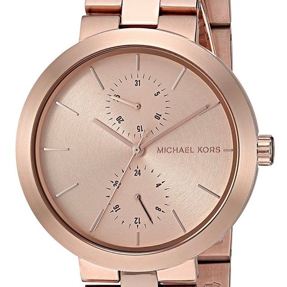 COPY - Michael Kors MK6409 Rose Gold Tone Women's… - Picture 1 of 6